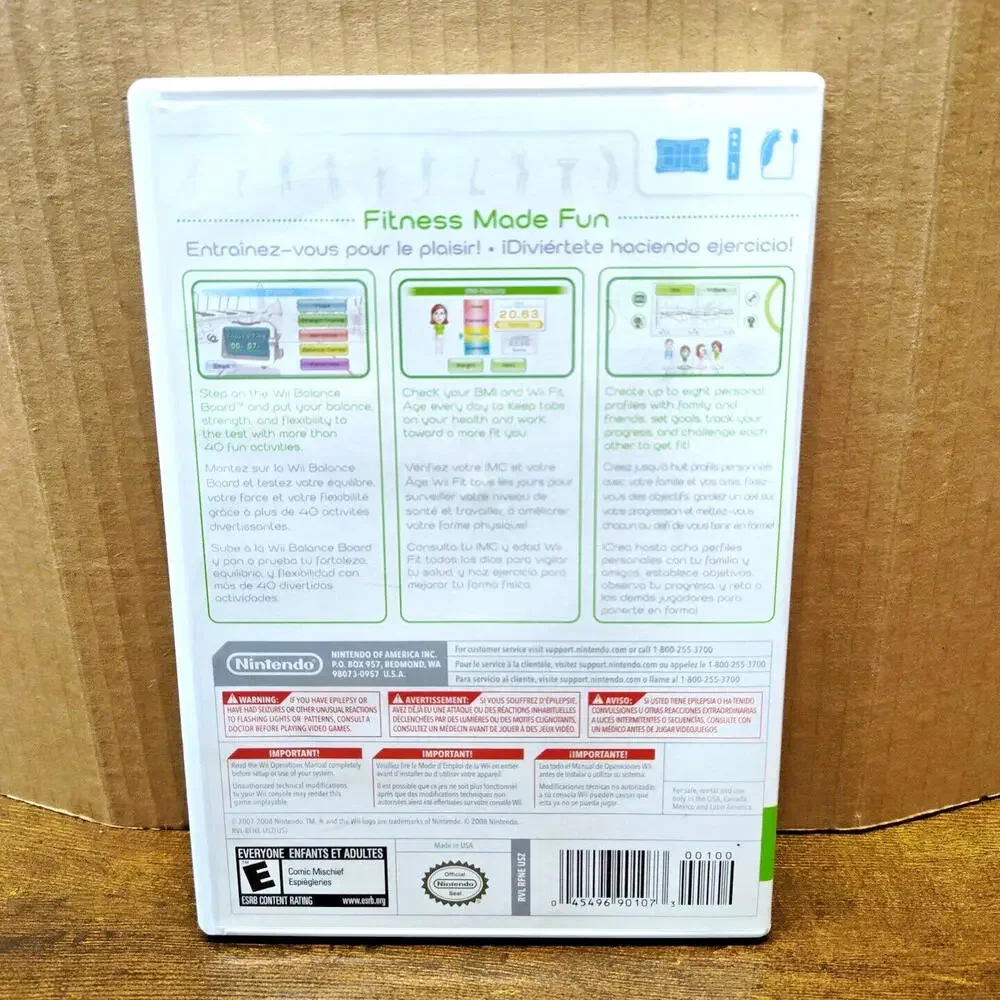 Wii Fit Game, CIB